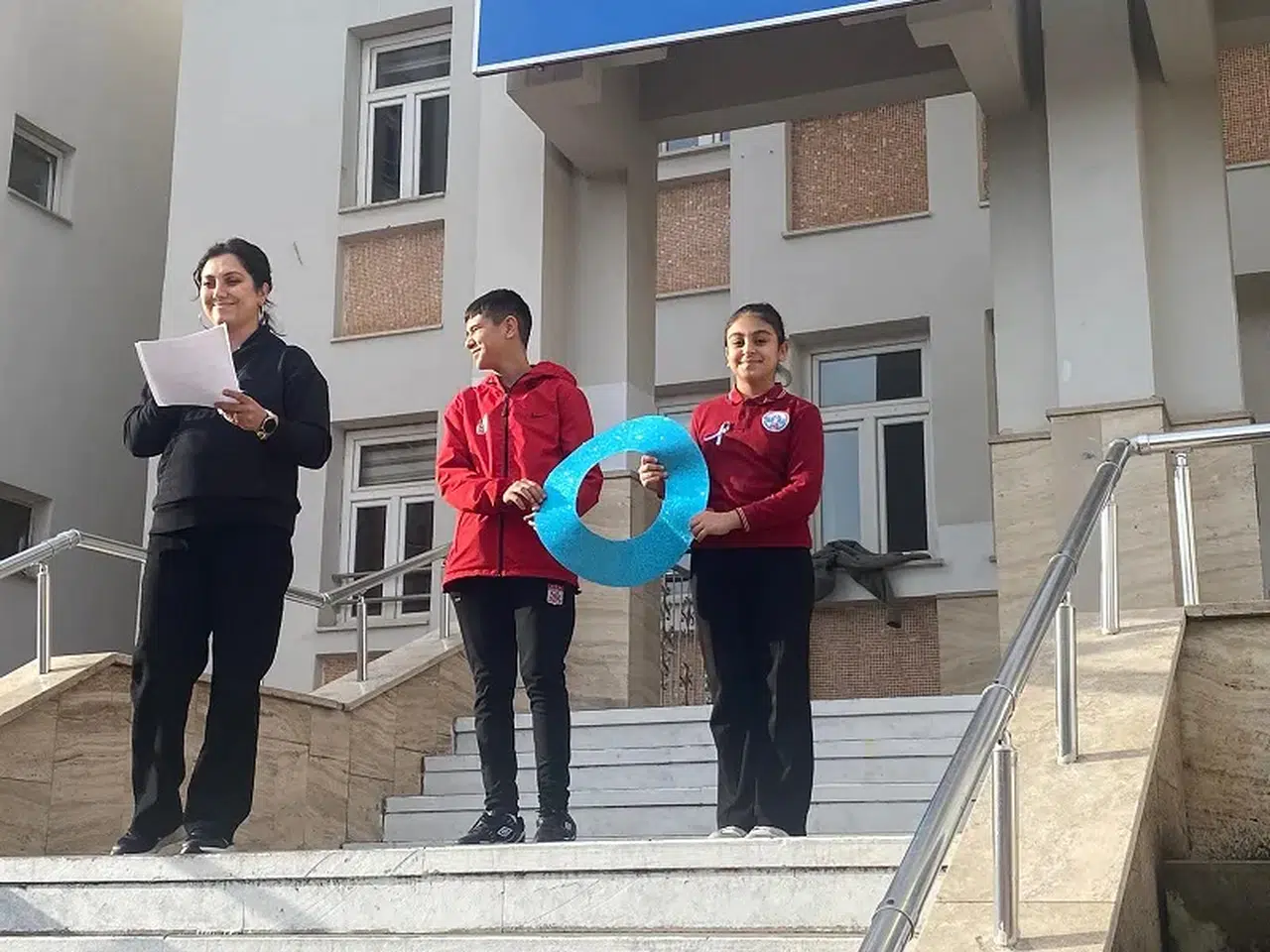 Sivas’ta diyabet farkındalığına mavi dokunuş