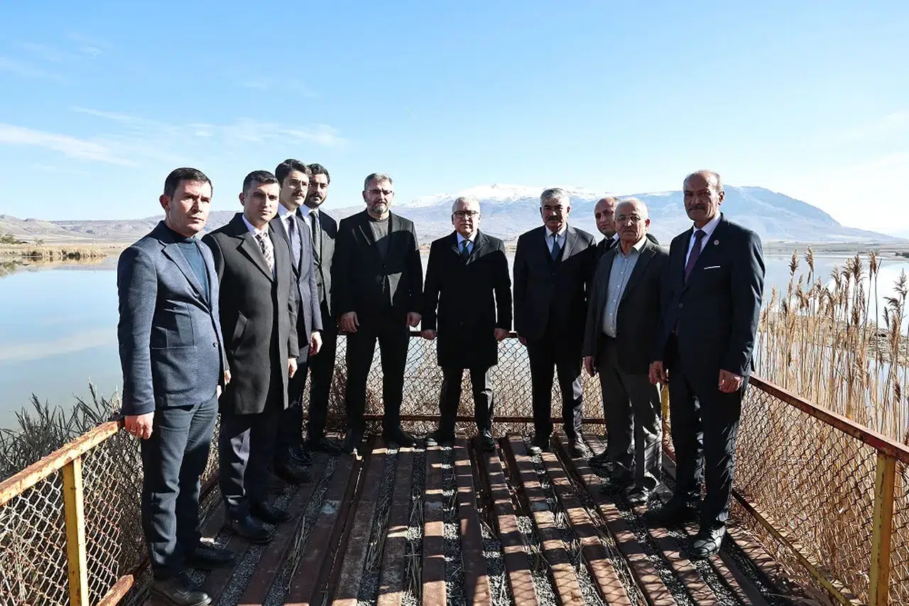 Sivas Valisi'nden Ulaş Gölü’nde kritik değerlendirme