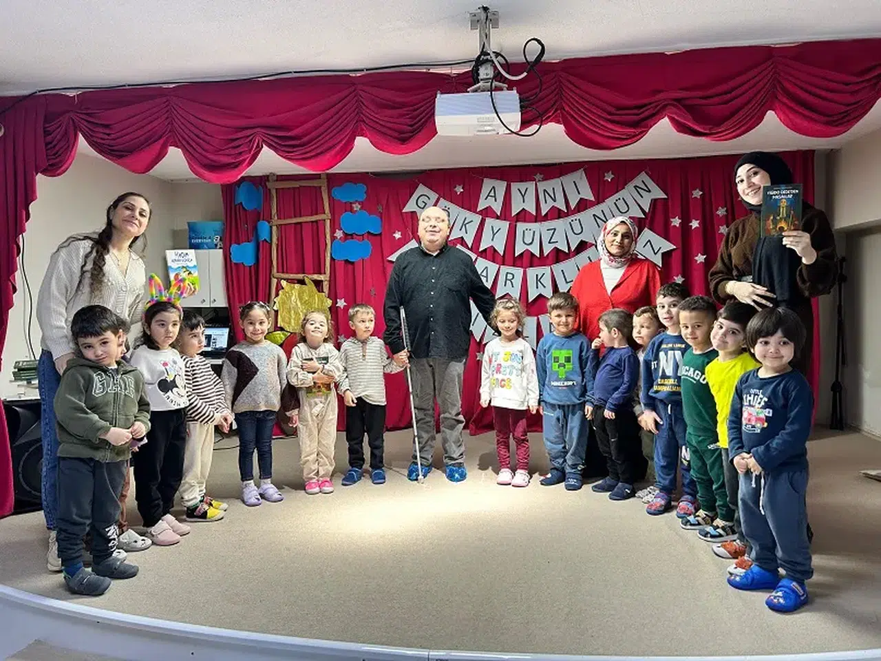 Sivas'ta engelleri bir anlığına unutturan buluşma