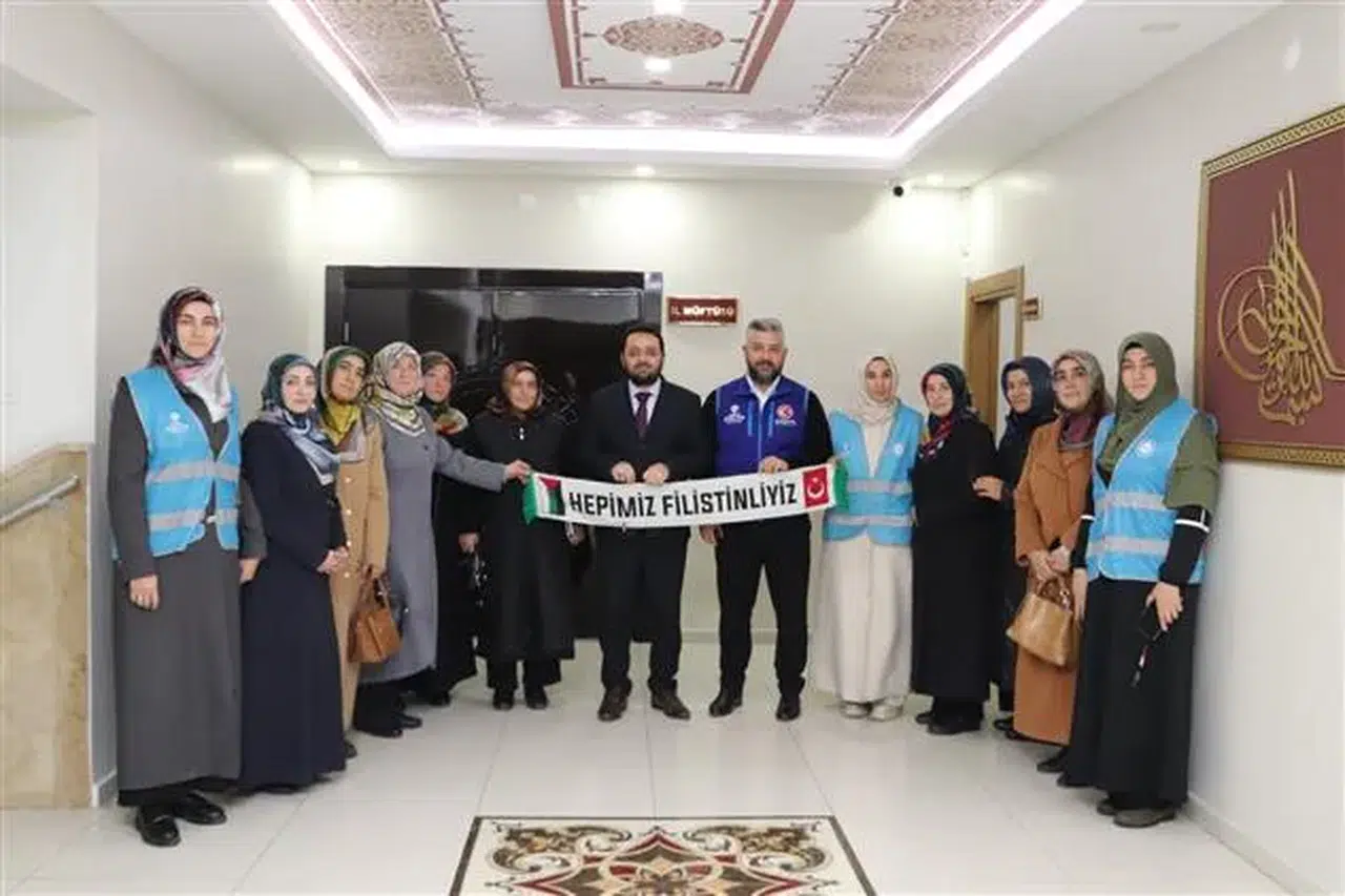 Sivas'tan Gazze'ye kadınların dokunuşu