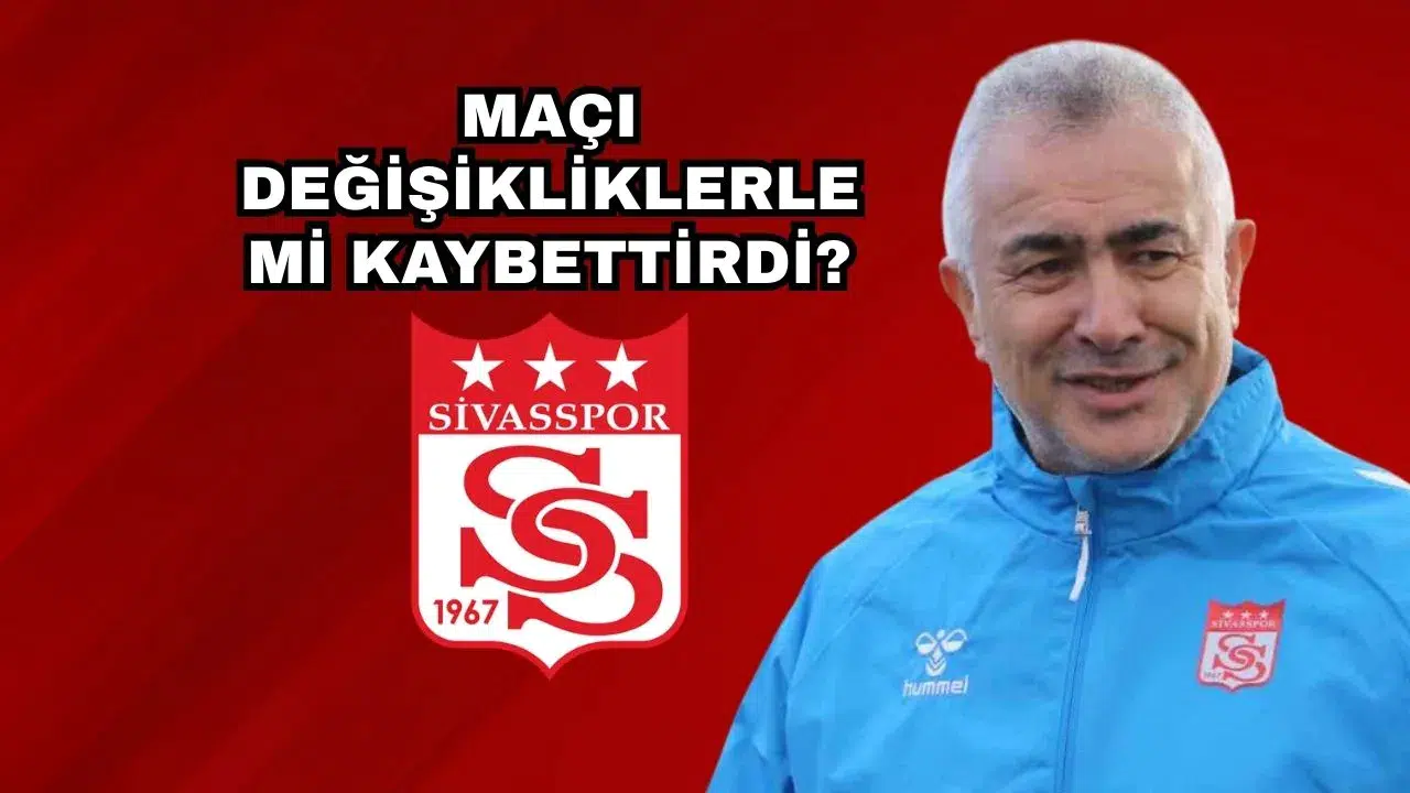 Sivasspor'un Yenilgisinin Sorumlusu Mehmet Hoca mı?