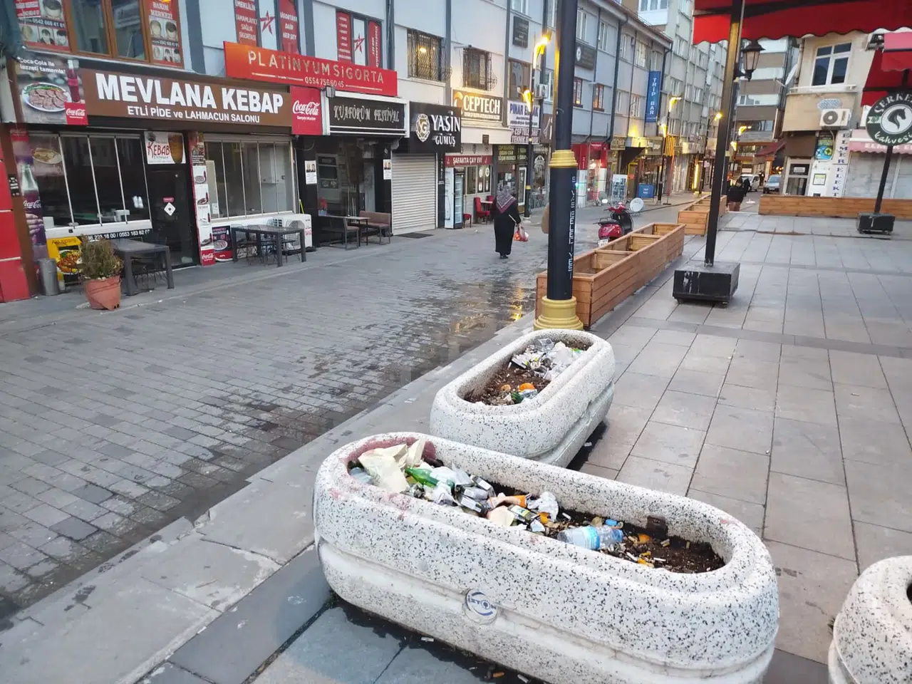 Sivas'ın En İşlek Sokağında Pes Dedirten Görüntü!