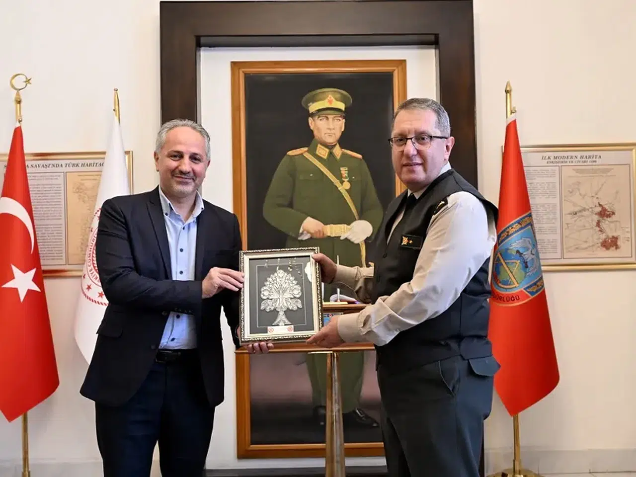 Sivas Üniversitesi–MSB arasında harita işbirliği