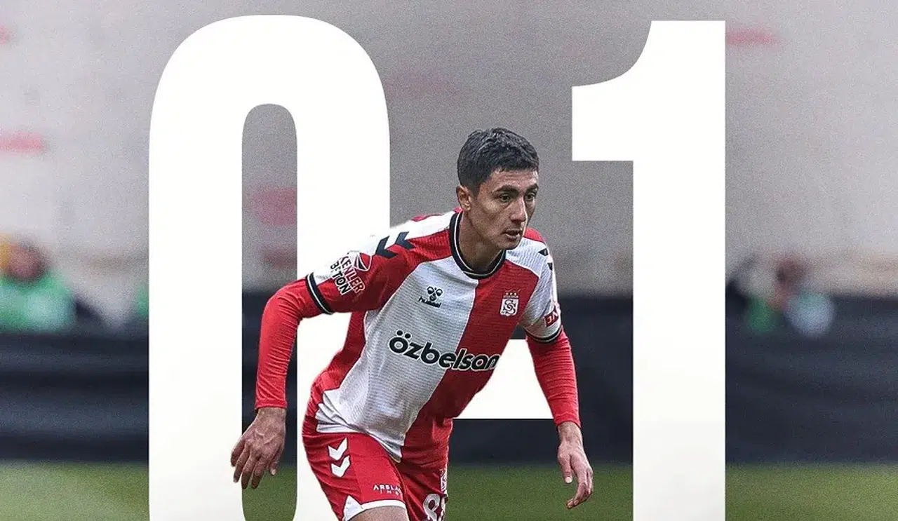 Sivasspor'da ilk yarı şoku: 1-0 yenik!