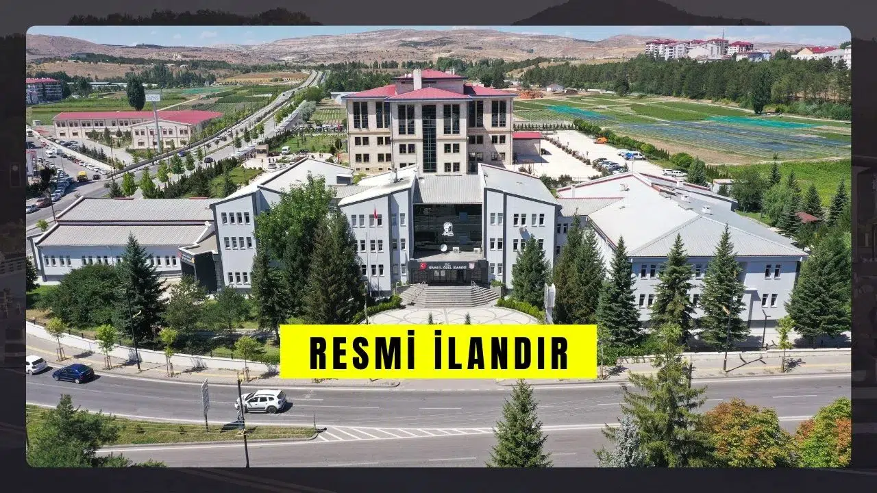 SİVAS İL ÖZEL İDARESİ İL ENCÜMENİ BAŞKANLIĞINDAN