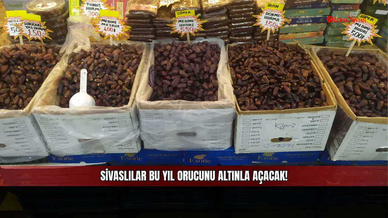 Sivaslılar bu yıl orucunu altınla açacak!