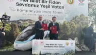 Sivas-Ankara'dan İstanbul’a: Her yolcuya fidan kampanyası