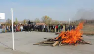 Sivas Ulaş’ta gerçek yangın provası