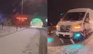 Kar Yağışı Etkili Oldu! Sivas'taki O Yol Trafiğe Kapandı!