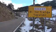 Kış geldi, bu yol yine kapandı!