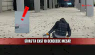 Eksi 10 derecede mesai! Sivas’ta inşaat işçilerinin zorlu mücadelesi!