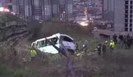 Feci Kaza Servis Minibüsü Şarampole Yuvarlandı, 2 Ölü 9 Yaralı