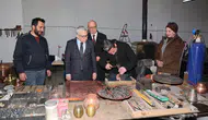 Sivas'ta Bakır Sanatı Canlanıyor! Vali Şimşek Üretimin Merkezindeydi!