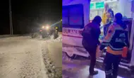 Sivas'ta Ulaşıma Kapanan Köyde Rahatsızlanan Vatandaş İçin Ekipler Seferber Oldu!