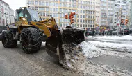 Sivas Belediyesi kar temizleme çalışmaları hız kesmiyor