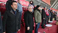 Vali Yılmaz Şimşek ile Başkan Adem Uzun Sivasspor Maçını Takip Etti