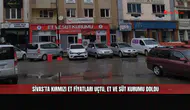 Sivas’ta kırmızı et fiyatları uçtu, Et ve Süt Kurumu doldu