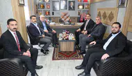 Vali Yılmaz Şimşek Ülkü Ocakları Sivas İl Başkanlığını Ziyaret Etti