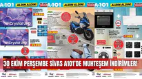 A101 30 Ekim 2025 Aktüel Kataloğu Yayınlandı: Sivas’a Özel Büyük İndirimler Başlıyor!