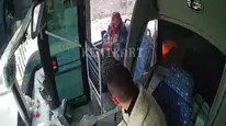 Sivas'ta Halk Otobüsü Şoförünün O Hareketi Takdir Topladı!