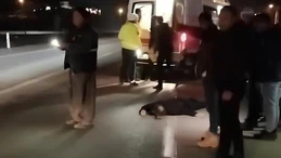 Taziyeye giderken minibüsün çarptığı bir kişi hayatını kaybetti