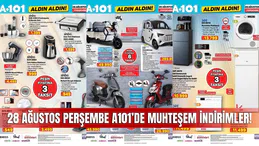 A101 28 Ağustos 2025 Aktüel Kataloğu Yayınlandı: İşte Büyük İndirimler!