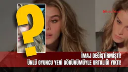 İmaj Değiştirmişti! Ünlü Oyuncu Yeni Görünümüyle Ortalığı Yıktı!
