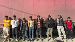 Sivas’ta ilaçların arasında gizlenen 8 göçmen