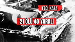 Feci Kaza 21 Ölü 40 Yaralı !