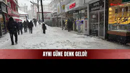 Sivas'ta Kar, Soğuk ve Karneler Aynı Güne Denk Geldi