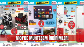 A101 Kataloğu 23 Ekim 2025 Sivas’ta Teknoloji ve Beyaz Eşyada Dev İndirim Fırsatları