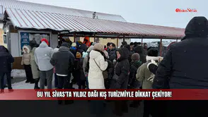 Bu yıl Sivas'ta Yıldız Dağı kış turizmiyle dikkat çekiyor!