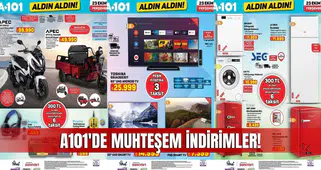 A101 Kataloğu 23 Ekim 2025 Sivas’ta Teknoloji ve Beyaz Eşyada Dev İndirim Fırsatları
