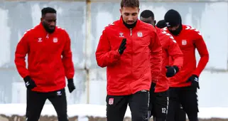 Özbelsan Sivasspor Bodrum FK maçı öncesi son prova tamamlandı