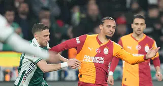 Konyaspor-Galatasaray Maçında 45 Dakika Golsüz