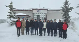 Sivaslı kahramanların evlatları Yıldız Dağı'nda öyle bir gün geçirdi ki!