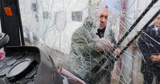 Belediye Aracına Saldırının Faili Yakalandı