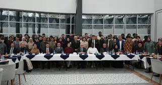 Sivas'ta uluslararası öğrenciler iftar sofrasında buluştu