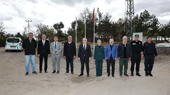 Sivas’ın geleceğine su taşıyan projeye Vali'den ziyaret