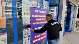 Sivas Divriği'de O Market Şubesi Kapandı: Raflarda Görüntülendi, Belediye Harekete Geçti!