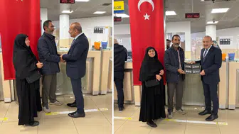 Sivas PTT'de O Müşteri Gişeye Geldi, Hayatının Sürprizini Yaşadı!