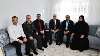 Sivas Valisi’nden Şehit babasına anlamlı destek!