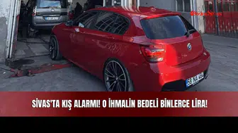 Sivas'ta Kış Alarmı! O İhmalin Bedeli Binlerce Lira!