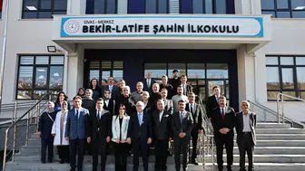 Sivas’ta eğitime yeni bir nefes: Bekir-Latife Şahin İlkokulu açıldı