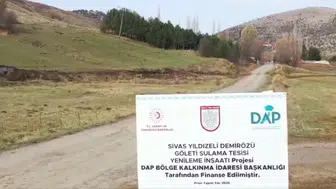 Sivas İl Özel İdaresi’nden çiftçiye sürdürülebilir su hamlesi