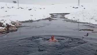 Sivas'ın Ayazında Akılalmaz Görüntü! İşte O Çılgın Anlar!