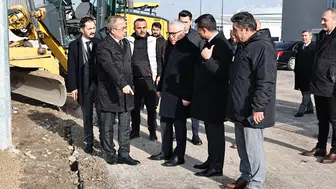 Sivas'ta Spor Vadisi’nde çalışmalara Vali ziyareti