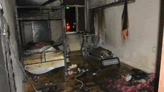 4 Katlı Binanın Çatı Katında Başlayan Dehşet Verici Olay