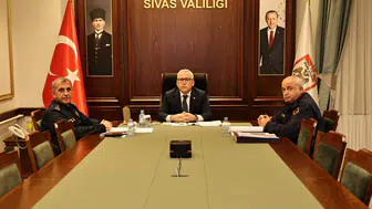 Sivas’ta yılbaşı tedbirleri masaya yatırıldı!