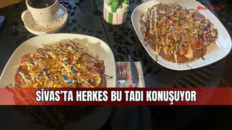 Sivas Zanaatkar Çarşısı’nda ortaya çıkan lezzet merak uyandırıyor